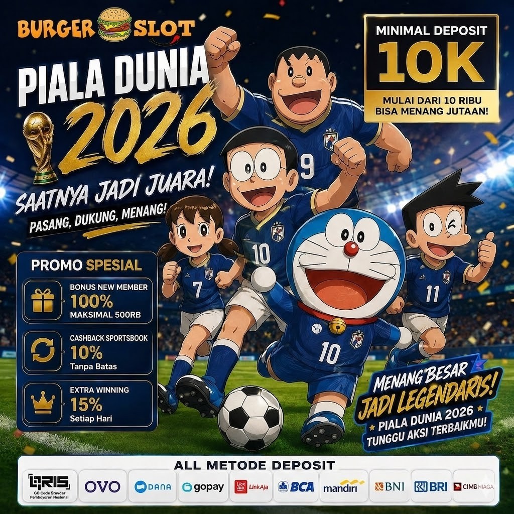 BurgerSlot | Winrate 98% - Deposit Pulsa & E-Wallet Tanpa Potongan!